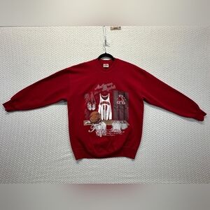Vintage Arkansas Razorbacks Crewneck Sweatshirt Nutmeg wmns XXL fit like XL USA